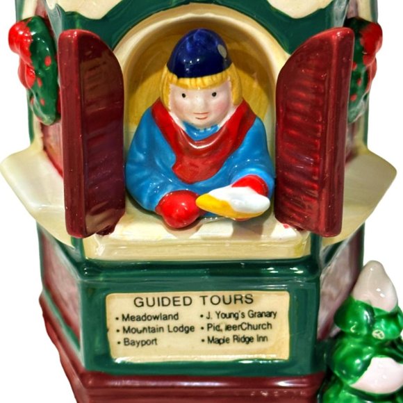 DEPT 56 Christmas The Original Snow Village "Tour The Village" Tourist Center - Picture 2 of 11